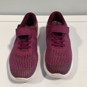 Nike kids running shoe